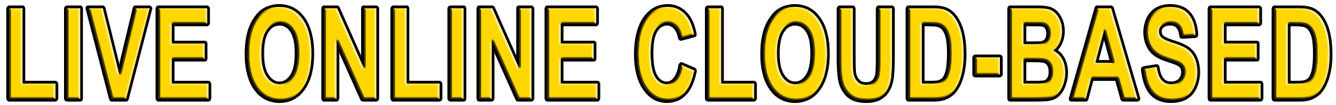 LIVE ONLINE CLOUD-BASED